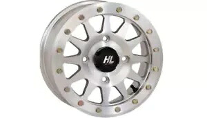 ハイリフター HLA1 ビードロック ATV/UTV ホイール 15x7 4/137 5+2 機械加工シルバー High Lifter HLA1 Beadlock ATV/UTV Wheel 15x7 4/137 5+2 Machined Silver 【並行輸入品】|カスタムパーツ WORLD倉庫