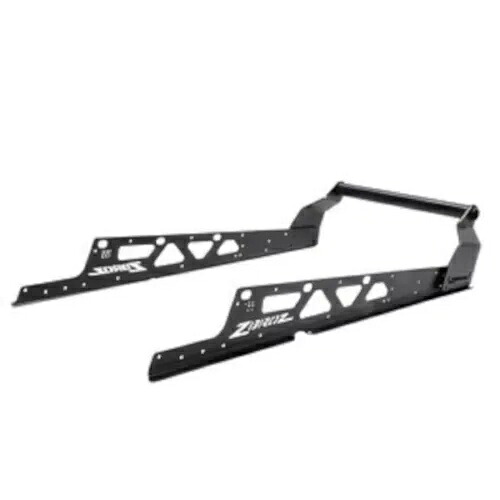 ZBROZ Racing クイックドローラック バンパー付き 165インチトラック用 ブラック #K40-0621543-01 ZBROZ Racing Quick Draw Rack w/Bumper For 165\