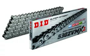 した。 530 ZVM-X2 シリーズ Xリングチェーン 120リンク ナチュラル D.I.D. 530 ZVM-X2 Series X-Ring Chain 120 Links Natural 【並行輸入品】|カスタムパーツ WORLD倉庫