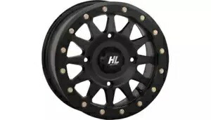 ハイリフター HLA1 ビードロック ATV/UTV ホイール 15x7 4/137 5+2 ブラック High Lifter HLA1 Beadlock ATV/UTV Wheel 15x7 4/137 5+2 Black 【並行輸入品】