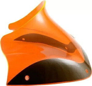 Klock Works Ice Kolor Flare フロントガラス 8インチ オレンジ ハーレーダビッドソン ロードグライド Klock Werks Ice Kolor Flare Windshield 8\
