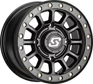 セドナ佐野 ビードロック ホイール 15x6 4/137 5+1 (+40mm) サテンブラック Sedona Sano Beadlock Wheel 15x6 4/137 5+1 (+40mm) Satin Black 【並行輸入品】