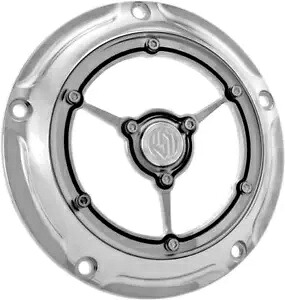 RSD クラリティ 5 ホール ダービー カバー クローム #0177-2007-CH ハーレーダビッドソン RSD Clarity 5-Hole Derby Cover Chrome #0177-2007-CH Harley Davidson 【並行輸入品】|カスタムパーツ WORLD倉庫