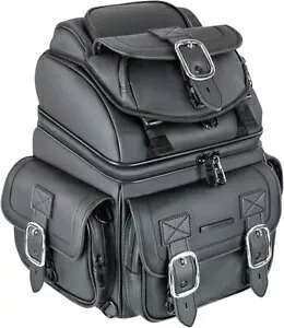 サドルメン BR1800D シーシーバーバッグ Saddlemen BR1800D Sissy Bar Bag 【並行輸入品】|カスタムパーツ WORLD倉庫