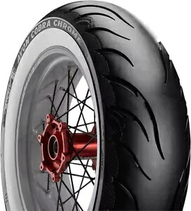 エイボン コブラ クローム AV92 ストリート タイヤ MT90B16 74H リア バイアス ベルト付き ホワイトウォール Avon Cobra Chrome AV92 Street Tire MT90B16 74H Rear Bias Belted Whitewall 【並行輸入品】 61,105円
