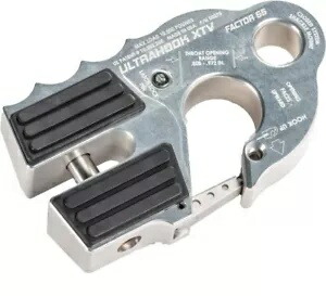 Factor 55 ウルトラフック XTV ウインチ シャックル マウント シルバー Factor 55 Ultrahook XTV Winch Shackle Mount Silver画像