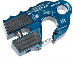 Factor 55 ウルトラフック XTV ウインチ シャックル マウント ブルー Factor 55 Ultrahook XTV Winch Shackle Mount Blue画像