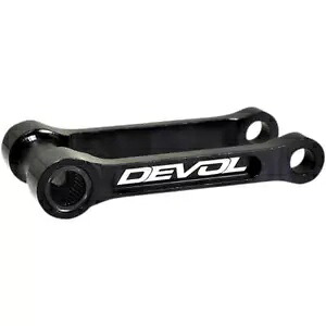 Devol ロワリング リンク 1.25 インチ アルミニウム ブラック 0115-5502 ヤマハ YZ450F/YZ250F 4 ストローク Devol Lowering Link 1.25\
