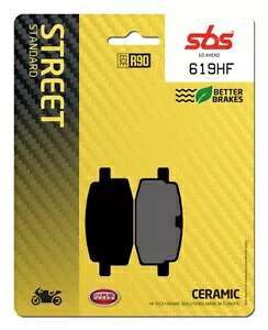 ヤマハ JOG-Z 50 1988-1989 SBS シンタード フロント ブレーキ パッド 619HF Yamaha JOG-Z 50 1988-1989 SBS Sintered Front Brake Pad 619HF 【並行輸入品】 34,320円