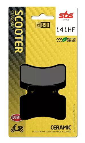 Kymco Heroism 50 1997-1999 SBS シンター フロント ブレーキ パッド 141HF- Kymco Heroism 50 1997-1999 SBS Sinter Front Brake Pad 141HF- 【並行輸入品】