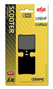 2004-2006 アプリリア レーシング 50 SBS シンター リア ブレーキ パッド 106HF- 2004-2006 Aprilia Racing 50 SBS Sinter Rear Brake Pad 106HF- 【並行輸入品】