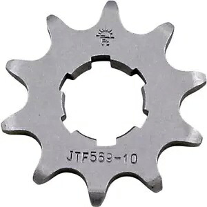 ヤマハ YFZ 350 1987-2006 JT シルバー フロント スプロケット 10T 520 JTF569.10 Yamaha YFZ 350 1987-2006 JT Silver Front Sprocket 10T 520 JTF569.10 【並行輸入品】