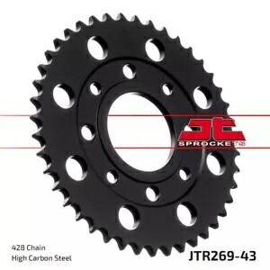 ホンダ CM 200 T 1981-1983 JT ブラック リア スプロケット 43T 428 JTR269.43 Honda CM 200 T 1981-1983 JT Black Rear Sprocket 43T 428 JTR269.43 【並行輸入品】