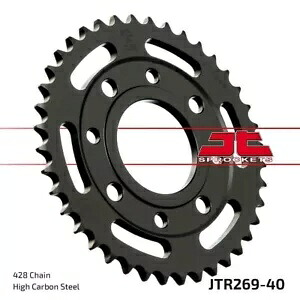 ホンダ CM 185 T 1978-1980 JT ブラック リア スプロケット 40T 428 JTR269.40- Honda CM 185 T 1978-1980 JT Black Rear Sprocket 40T 428 JTR269.40- 【並行輸入品】
