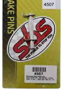 KTM SX 250 2003-2018 SBS ブレーキパッド ピン 4507 KTM SX 250 2003-2018 SBS Brake Pad Pins 4507 【並行輸入品】
