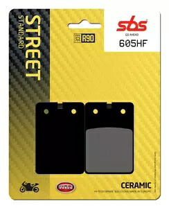Gilera RV 200 1985-1986 SBS 焼結フロント ブレーキ パッド 605HF Gilera RV 200 1985-1986 SBS Sintered Front Brake Pad 605HF 【並行輸入品】