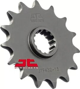 スズキ RM 250 1982-1985 JT ナチュラル フロント スプロケット 15T 520 JTF432.15 Suzuki RM 250 1982-1985 JT Natural Front Sprocket 15T 520 JTF432.15 【並行輸入品】