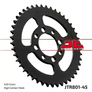 スズキ AP 50 1975-1977 JT ナチュラル リア スプロケット 45T 420 JTR801.45 Suzuki AP 50 1975-1977 JT Natural Rear Sprocket 45T 420 JTR801.45 【並行輸入品】
