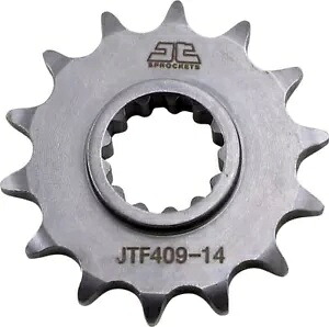 スズキ Dr-Z 125L 2012-2019 JT シルバー フロント スプロケット 14T 428 JTF409.14- Suzuki Dr-Z 125L 2012-2019 JT Silver Front Sprocket 14T 428 JTF409.14- 【並行輸入品】