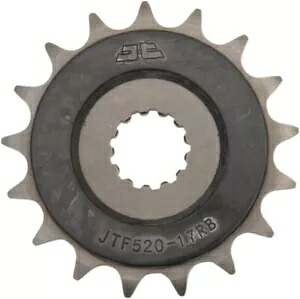 Cagiva ナビゲーター 1000 2001-2005 JT シルバー フロント スプロケット 17T 525 JTF520.17RB- Cagiva Navigator 1000 2001-2005 JT Silver Front Sprocket 17T 525 JTF520.17RB- 【並行輸入品】