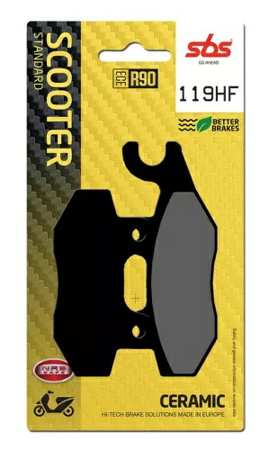 Kymco New Dink 50 2008-2013 SBS 焼結フロント ブレーキ パッド 119HF Kymco New Dink 50 2008-2013 SBS Sintered Front Brake Pad 119HF 【並行輸入品】