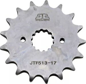 スズキ SV 1000 S 2003-2006 JT シルバー フロント スプロケット 17T 530 JTF513.17 Suzuki SV 1000 S 2003-2006 JT Silver Front Sprocket 17T 530 JTF513.17 【並行輸入品】