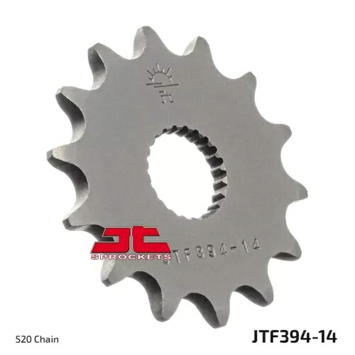 アプリリア RX 125 2008 JT ナチュラル フロント スプロケット 14T 520 JTF394.14 Aprilia RX 125 2008 JT Natural Front Sprocket 14T 520 JTF394.14 【並行輸入品】