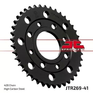ホンダ CG 125 K 1977-1983 JT ブラック リア スプロケット 41T 428 JTR269.41- Honda CG 125 K 1977-1983 JT Black Rear Sprocket 41T 428 JTR269.41- 【並行輸入品】