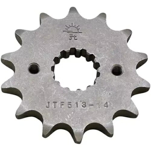 スズキ GSX 600 F 1988-2001 JT シルバー フロント スプロケット 14T 530 JTF513.14 Suzuki GSX 600 F 1988-2001 JT Silver Front Sprocket 14T 530 JTF513.14 【並行輸入品】