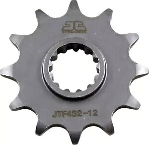 スズキ DR 350 S 1990-1993 JT シルバー フロント スプロケット 12T 520 JTF432.12 Suzuki DR 350 S 1990-1993 JT Silver Front Sprocket 12T 520 JTF432.12 【並行輸入品】