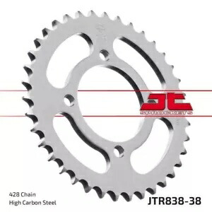 ヤマハ YBR 125 2005-2012 JT ナチュラル リア スプロケット 38T 428 JTR838.38 Yamaha YBR 125 2005-2012 JT Natural Rear Sprocket 38T 428 JTR838.38 【並行輸入品】