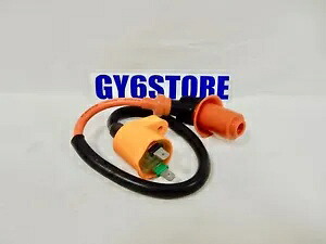GY6 スクーター用 50cc、80cc、100cc、150cc、172cc、180cc、232cc 用コイル COIL FOR 50cc, 80cc, 100cc, 150cc, 172cc, 180cc, 232cc FOR GY6 SCOOTERS 【並行輸入品】