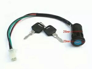4 ワイヤーキーイグニッションスイッチセット 70cc 90cc 110cc 125cc 150cc 200cc 250cc ATV 4 WIRE KEY IGNITION SWITCH SET 70cc 90cc 110cc 125cc 150cc 200cc 250cc ATVS 【並行輸入品】