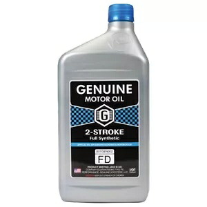 純正 2T モーターオイル (全合成 JASO FD) 1 クォート *2 ストローク* GENUINE 2T MOTOR OIL (FULL SYNTHETIC JASO FD) 1 QUART *2 STROKE* 【並行輸入品】