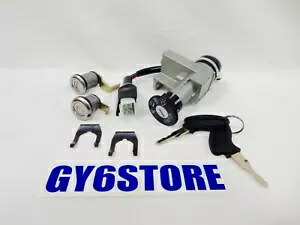 POWERMAX VIP 150cc スクーター (タイプ 2) 用キーイグニッション スイッチ ロック セット KEY IGNITION SWITCH LOCK SET FOR POWERMAX VIP 150cc SCOOTER (TYPE 2) 【並行輸入品】