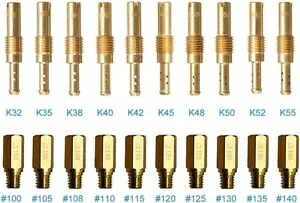 *20 ピース* スローアイドルパイロットキャブレター & メインジェットキット KEIHIN OKO KOSO PE PWK 用 *20 PIECE* SLOW IDLE PILOT CARBURETOR & MAIN JET KIT FOR KEIHIN OKO KOSO PE PWK 【並行輸入品】