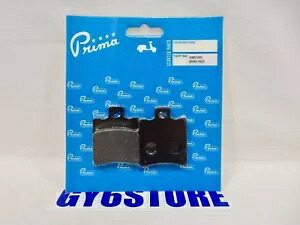 ヤマハ、純正バディ 50、ホンダ ラッカスなどのプリマ ブレーキパッド PRIMA BRAKE PADS FOR YAMAHA, GENUINE BUDDY 50, HONDA RUCKUS AND MANY MORE 【並行輸入品】