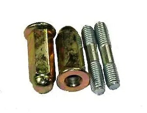 GY6 150cc または QMB139 50cc モーターを搭載した中国製スクーター用のエキゾーストスタッドとナット EXHAUST STUDS AND NUTS FOR CHINESE SCOOTERS WITH GY6 150cc OR QMB139 50cc MOTORS 【並行輸入品】