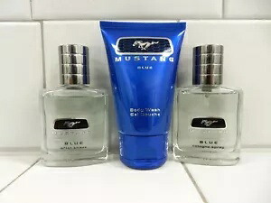 マスタング ブルー 3 ピース ギフトセット (メンズ) 1.0 オンス *新品 箱なし* レア MUSTANG BLUE 3-PIECE GIFT SET (MEN) 1.0 OZ *NEW NO BOX* RARE 【並行輸入品】 32,890円