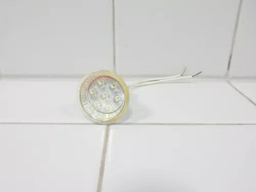 スクーター ダート バイク ATV カート用 LED 丸型電球 12V *クリア* (小型モデル) LED ROUND LIGHT BULB FOR SCOOTER DIRT BIKE ATV KART 12V *CLEAR* (SMALL MODEL) 【並行輸入品】