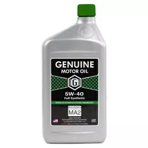 純正 4T モーターオイル (5W40、全合成 MA-2) 1 クォート *4 ストローク* GENUINE 4T MOTOR OIL (5W40, FULL SYNTHETIC MA-2) 1 QUART *4 STROKE* 【並行輸入品】