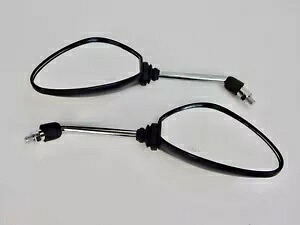 10mm RH ネジ付き 150cc 200cc 250cc スクーターオートバイ用ミラーセット MIRROR SET FOR 150cc 200cc 250cc SCOOTER MOTORCYCLE WITH 10mm RH THREADS 【並行輸入品】