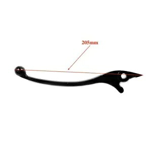 205mm 左側ブレーキハンドルレバーオートバイダートバイク ATV スクーター電気ショック療法 205mm LEFT SIDE BRAKE HANDLE LEVER MOTORCYCLE DIRT BIKE ATV SCOOTER ECT 【並行輸入品】