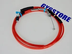 タイダ 78 インチ スクーター スロットル ケーブル 50cc QMB139 & 150cc GY6 CVK キャブレター用 レッド TAIDA 78\