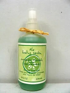 ヒーリング ガーデン キュウリ セラピー リニューアル ボディ ミスト 8 オンス ボトル HEALING GARDEN CUCUMBER THERAPHY RENEWAL BODY MIST 8 OZ BOTTLE 【並行輸入品】