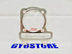 タイダ 150cc GY6 65.5mm アルミニウム スペーサー ガスケット (厚さ 1mm) 54mm ボルト間隔 TAIDA 150cc GY6 65.5mm ALUMINUM SPACER GASKET (1mm THICK) 54mm BOLT SPACING 【並行輸入品】｜カスタムパーツ WORLD倉庫