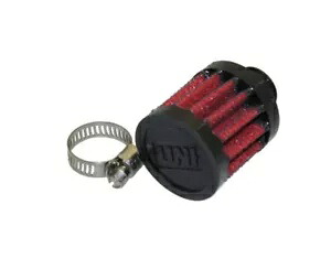 ユニフィルター「クランプオン」ブザー、クランクケース、スクーター 1/2 インチの通気用 UNI FILTER "CLAMP-ON" BREATHERS FOR VENTING CRANKCASES SCOOTERS 1/2" 【並行輸入品】|カスタムパーツ WORLD倉庫