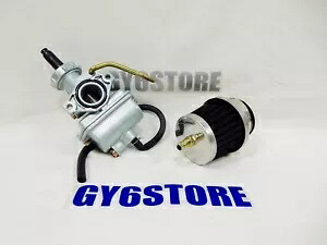 PZ20 キャブレター & エアフィルター 50cc - 125cc ATV クワッド、COOLSTER MAX TRADE、TAOTAO PZ20 CARBURETOR & AIR FILTER 50cc - 125cc ATV QUAD, COOLSTER MAX TRADE, TAOTAO 【並行輸入品】
