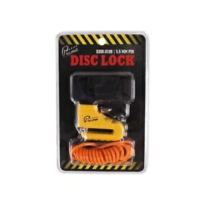 スクーター用ディスクロック (イエロー) 5.5mm PIN *50cc QMB139 & 150cc GY6* DISC LOCK FOR SCOOTERS (YELLOW) 5.5mm PIN *50cc QMB139 & 150cc GY6* 【並行輸入品】