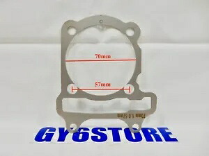 タイダ 150cc GY6 70mm 亜鉛メッキ鉄スペーサー ガスケット (厚さ 1mm) 57mm ボルト間隔 TAIDA 150cc GY6 70mm GALVANIZED IRON SPACER GASKET (1mm THICK) 57mm BOLT SPACING 【並行輸入品】 35,035円